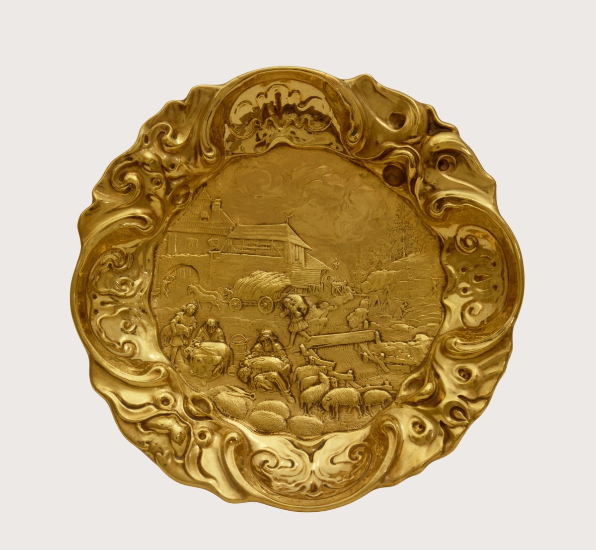 Van Vianen tazza zomer bovenzijde