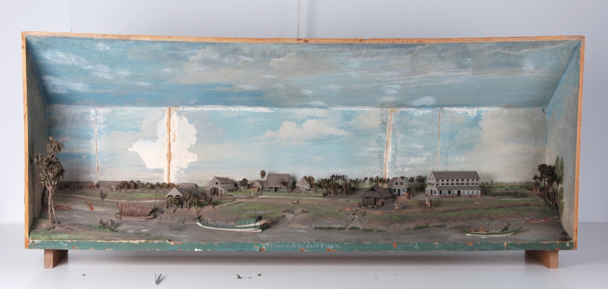 C XI 20 Diorama plantage Kerkshoven Museum Het Valkhof