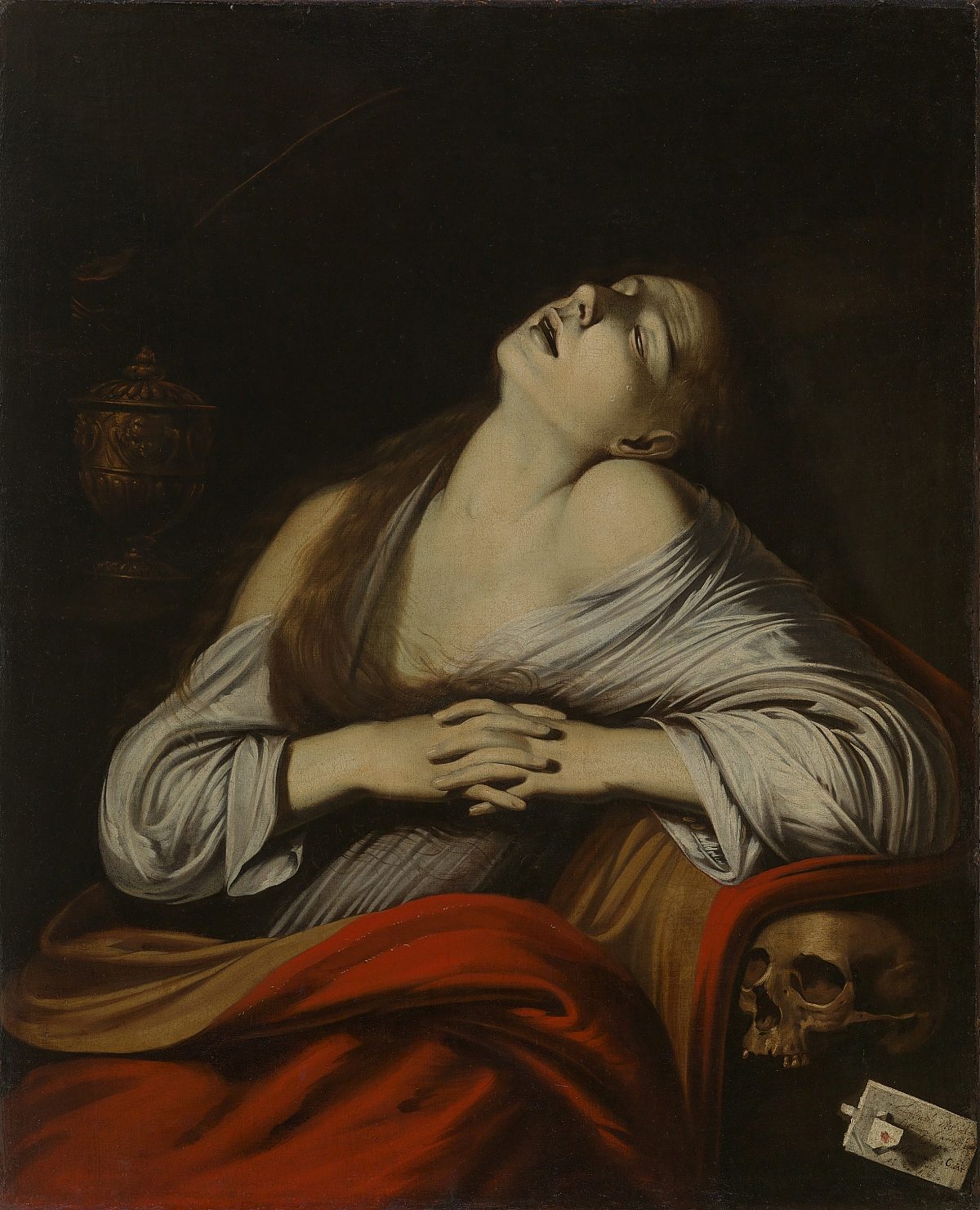 De Geest Maria Magdalena in extase verkleind