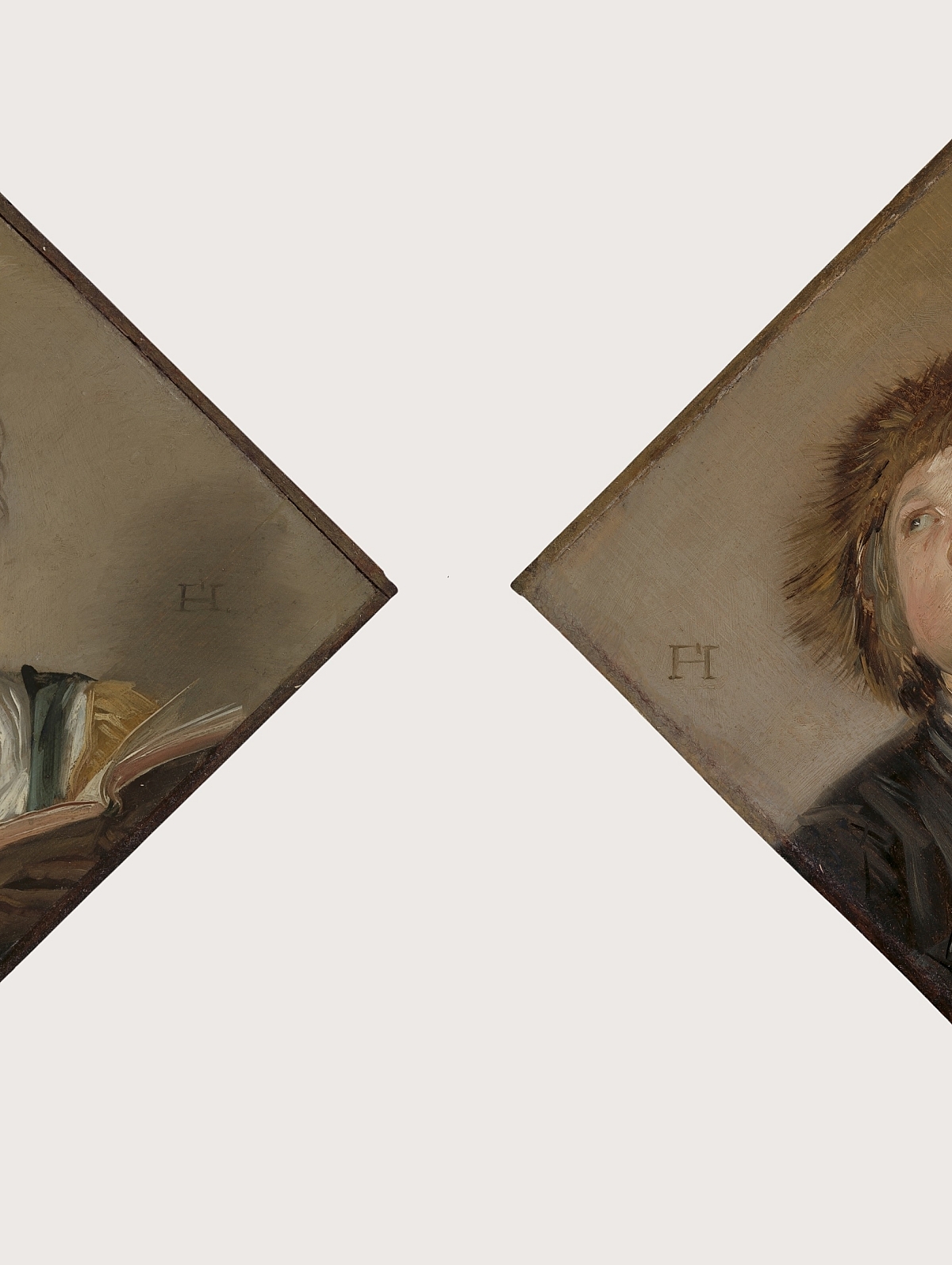 Hals Vioolspelende jongen zingend meisje