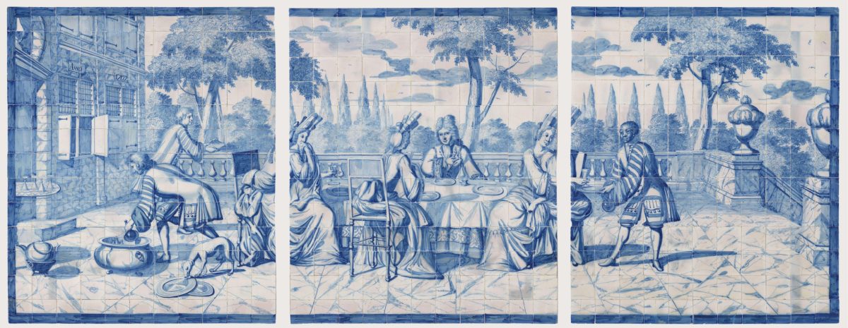 Willem van der Kloet tegeltableau