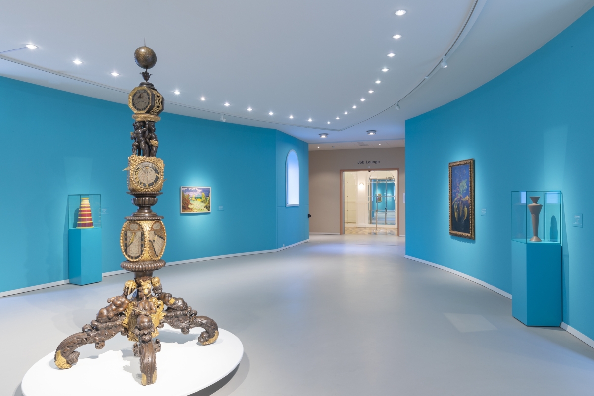 Zonnewijzer op zaal 2