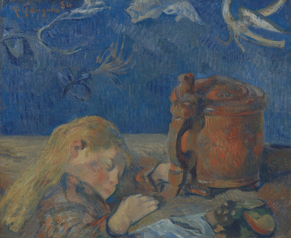 Gauguin Clovis Endormi website klein